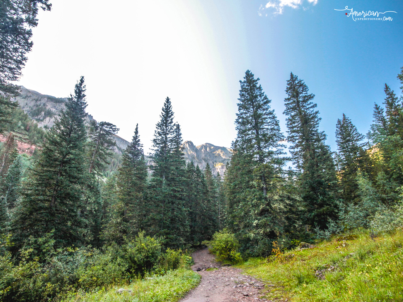 Hiking to Little Hawaii, a secret hike on the Bear Creek Trail in Telluride, Colorado - http://americanexpeditioners.com/little-hawaii-telluride-secret-trail