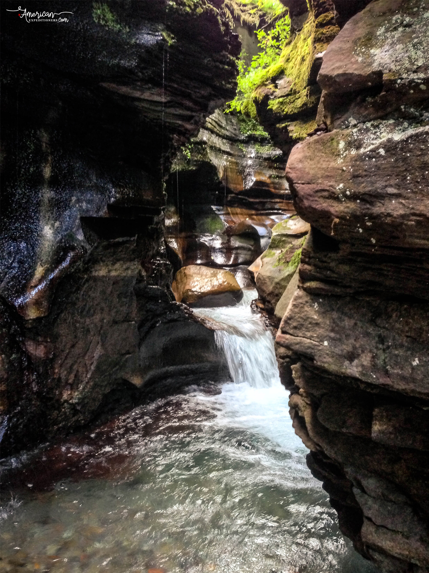 waterfalls, Hiking to Little Hawaii, a secret hike on the Bear Creek Trail in Telluride, Colorado - http://americanexpeditioners.com/little-hawaii-telluride-secret-trail