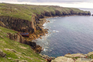 RMS Mülheim shipwreck along the Coastal hike at Land's End, Sennen, Cornwall, England, UK - American Expeditioners http://americanexpeditioners.com/lands-end-cornwall