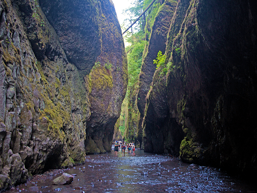 Oneonta Gorge, Columbia River, Oregon - http://americanexpeditioners.com