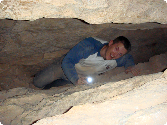 Cave exploring & spelunking in Coronado Cave National Memorial, Miracle Valley, AZ, Arizona
