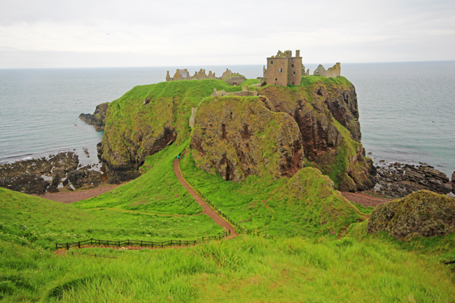 Ruins of Dunnottar Castle, Stonehaven, Scotland