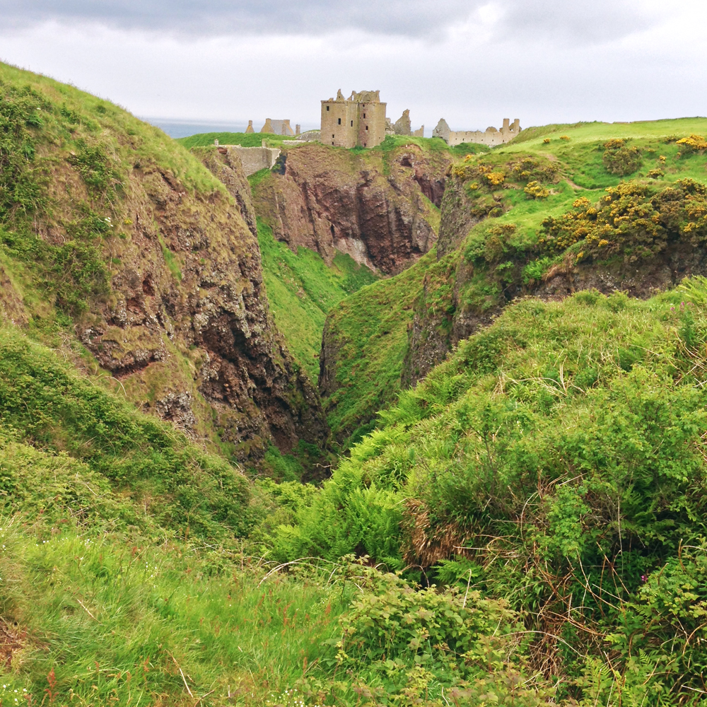 Ruins of Dunnottar Castle, Stonehaven, Scotland