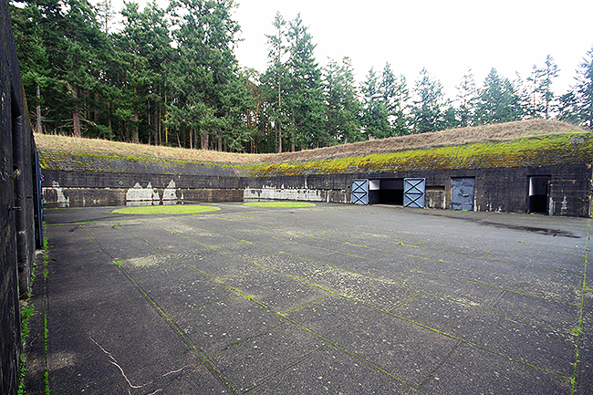 Fort Flagler, Port Townsend, WA, Washington, military, bunker, triangle of fire, admiralty inlet
