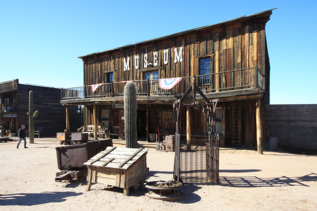 Museum, Goldfield Ghost Town, Apache Junction, Arizona, AZ