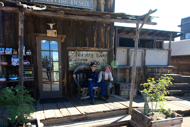 old cowboy doll statue, Goldfield Ghost Town, Apache Junction, Arizona, AZ