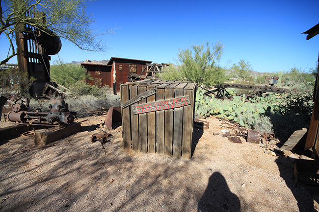 explosives, Goldfield Ghost Town, Apache Junction, Arizona, AZ