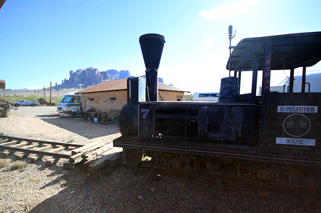 train, Goldfield Ghost Town, Apache Junction, Arizona, AZ