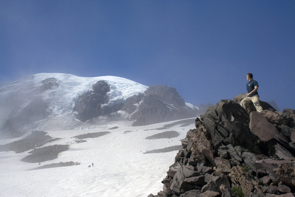 Hike up Mount Rainier, WA
