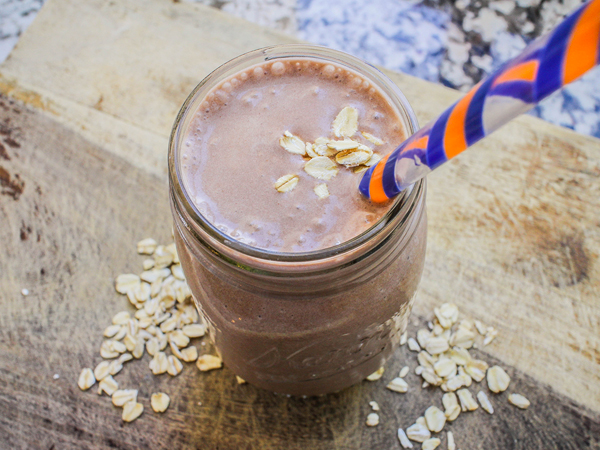 Chocolate Cake Batter Protein Smoothie