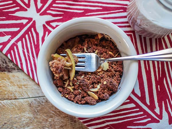 Paleo Apple Crumble