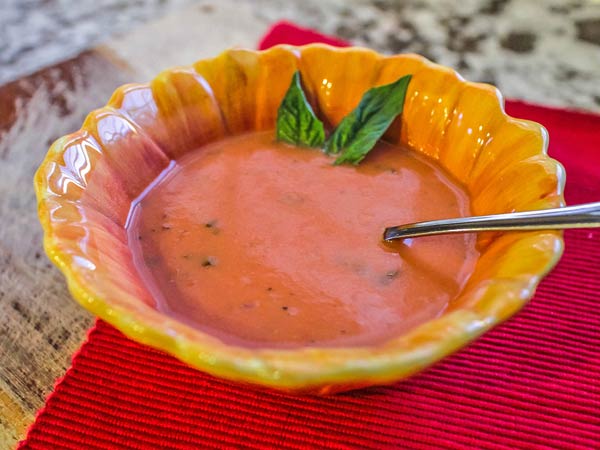 Creamy Tomato Basil Soup