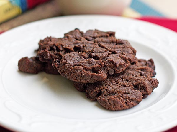 Paleo Double Chocolate Chip Cookies