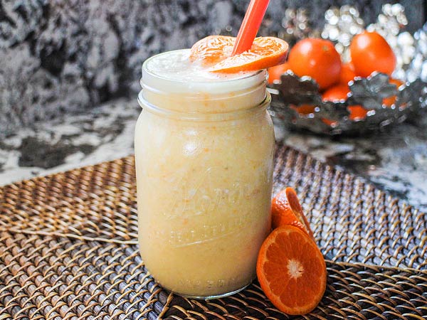 Paleo Orange Cream Tangerine Dream Smoothie