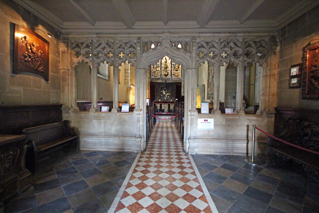 abbey, church, Warwick Castle, United Kingdom, UK, England