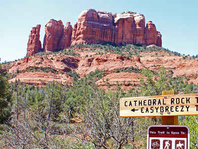 Cathedral Rock trail, Sedona, Arizona