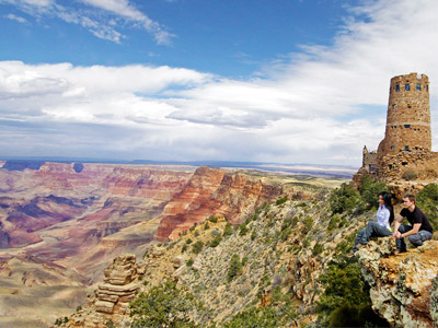 Colter Watchtower, Desert View, Grand Canyon National Park, Arizona