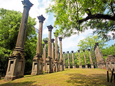 Windsor Mansion Ruins near Port Gibson, Mississippi