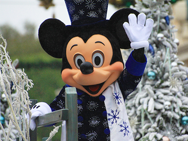 Christmastime at Disneyland