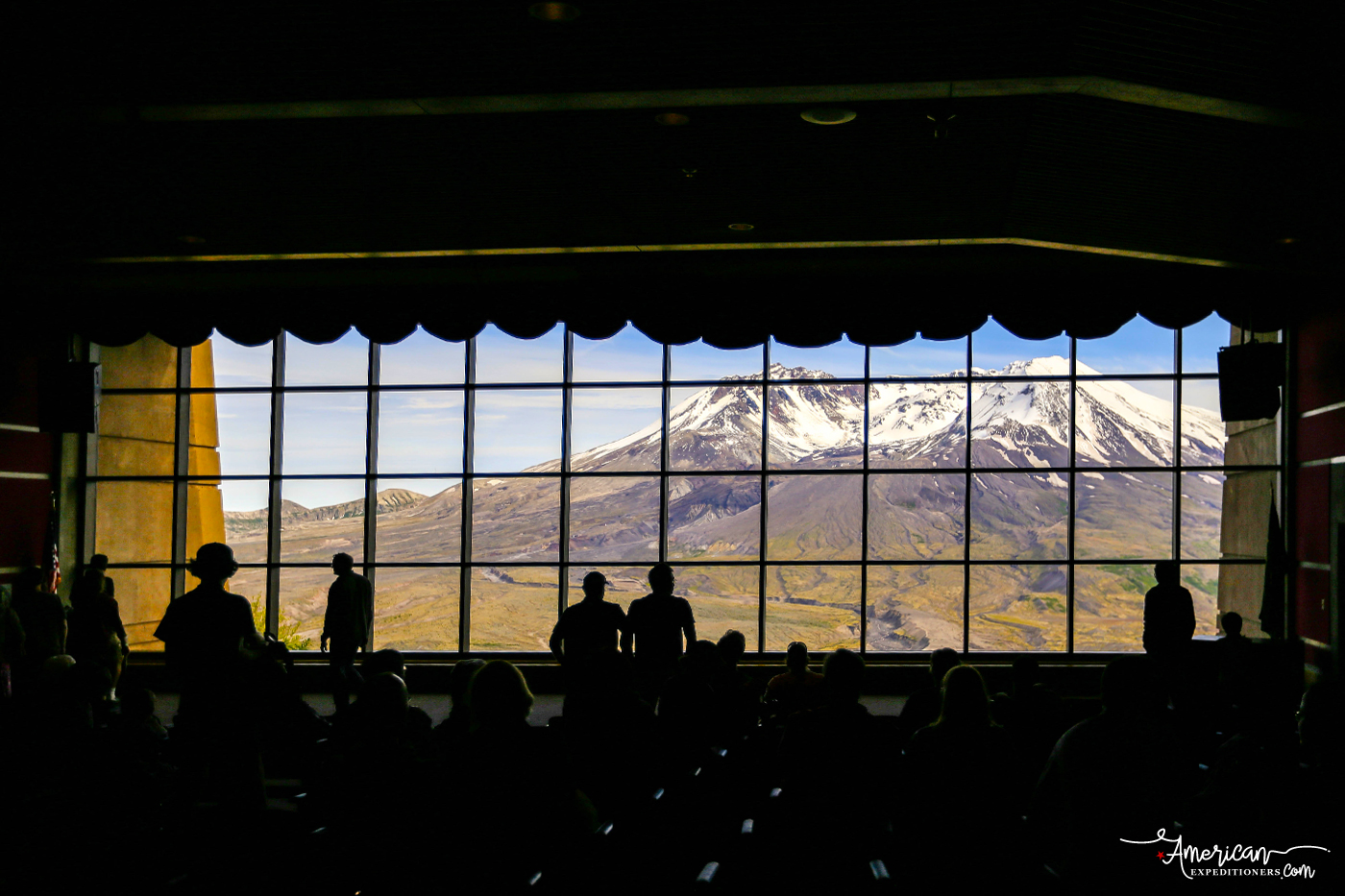 Theater at Mount St. Helens, an active stratovolcano in Skamania County, Washington, USA - American Expeditioners /mount-st-helens