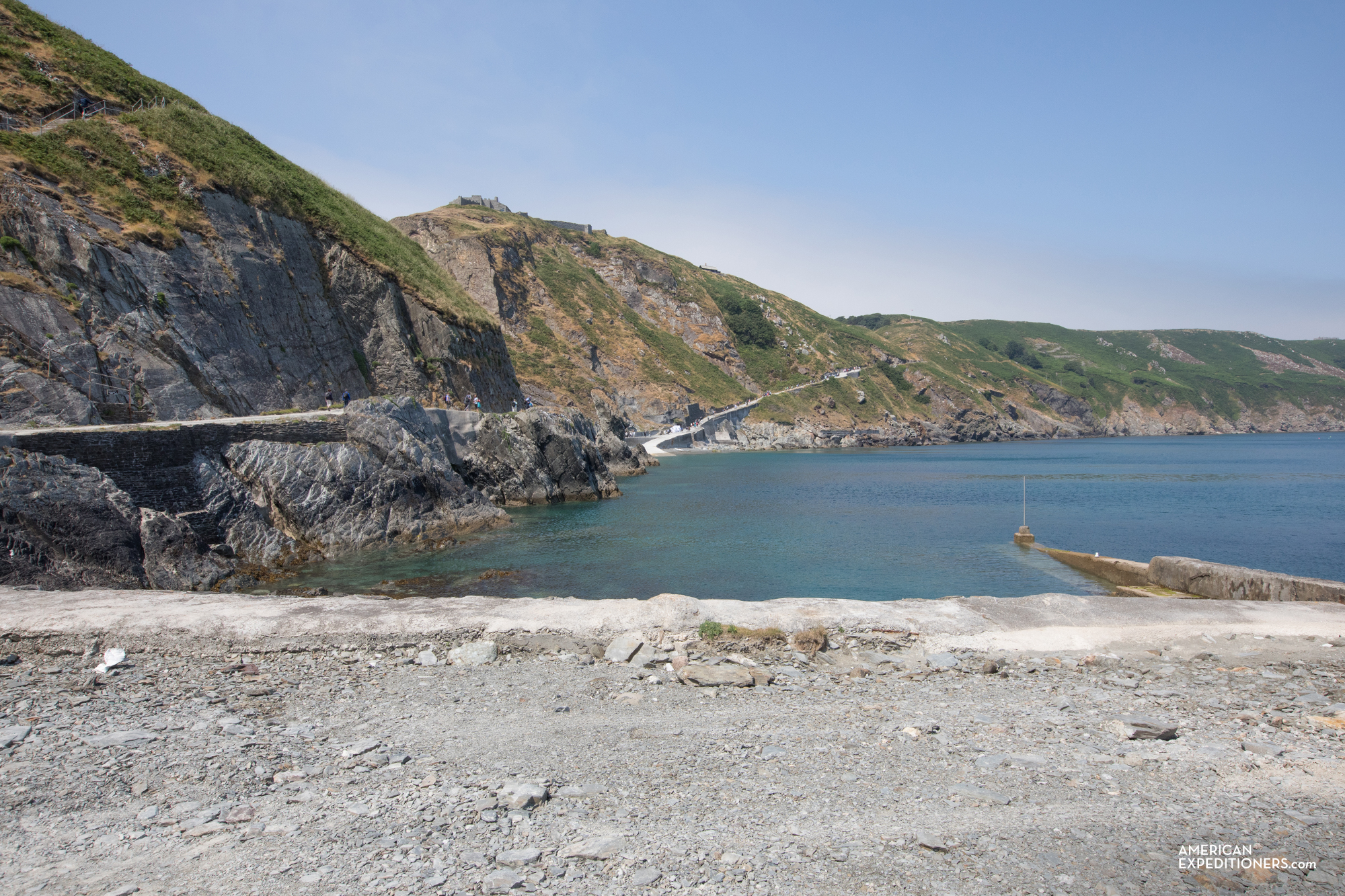 Walk from MS Oldenburg up the trail for a day trip visit to Lundy Island in England, UK - AmericanExpeditioners /day-trip-lundy-island