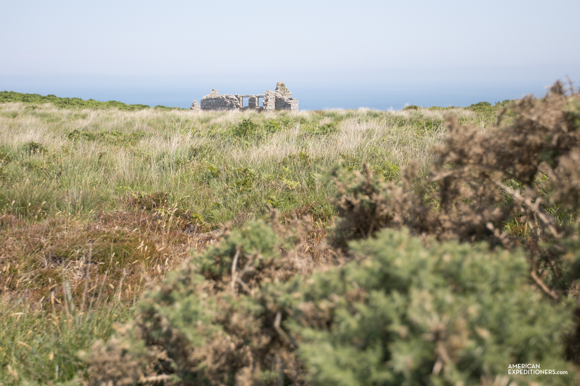 Hospital ruins on Lundy Island in England, UK - AmericanExpeditioners /day-trip-lundy-island