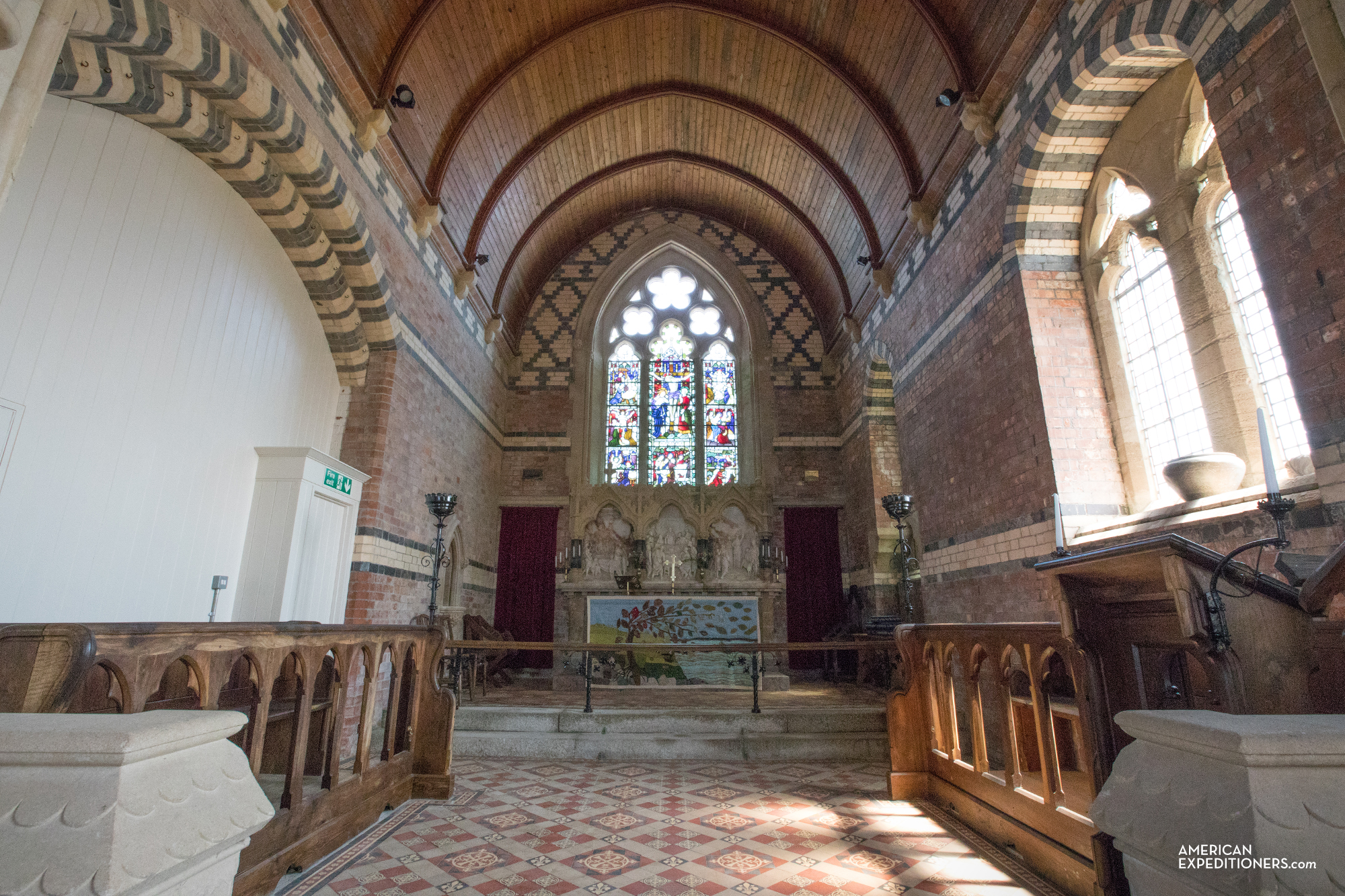 Inside St Helens Church on Lundy Island, England, UK - AmericanExpeditioners /day-trip-lundy-island
