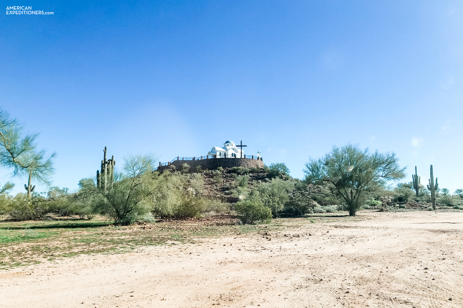 Architecture of Saint Anthonys Greek Orthodox Monastery in Florence, Arizona, AZ - AmericanExpeditioners /st-anthonys-greek-orthodox-monastery/