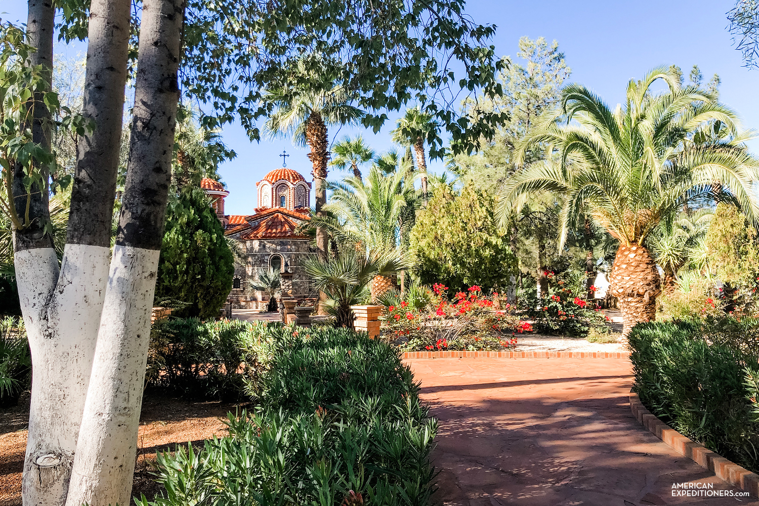 Architecture of Saint Anthonys Greek Orthodox Monastery in Florence, Arizona, AZ - AmericanExpeditioners /st-anthonys-greek-orthodox-monastery/