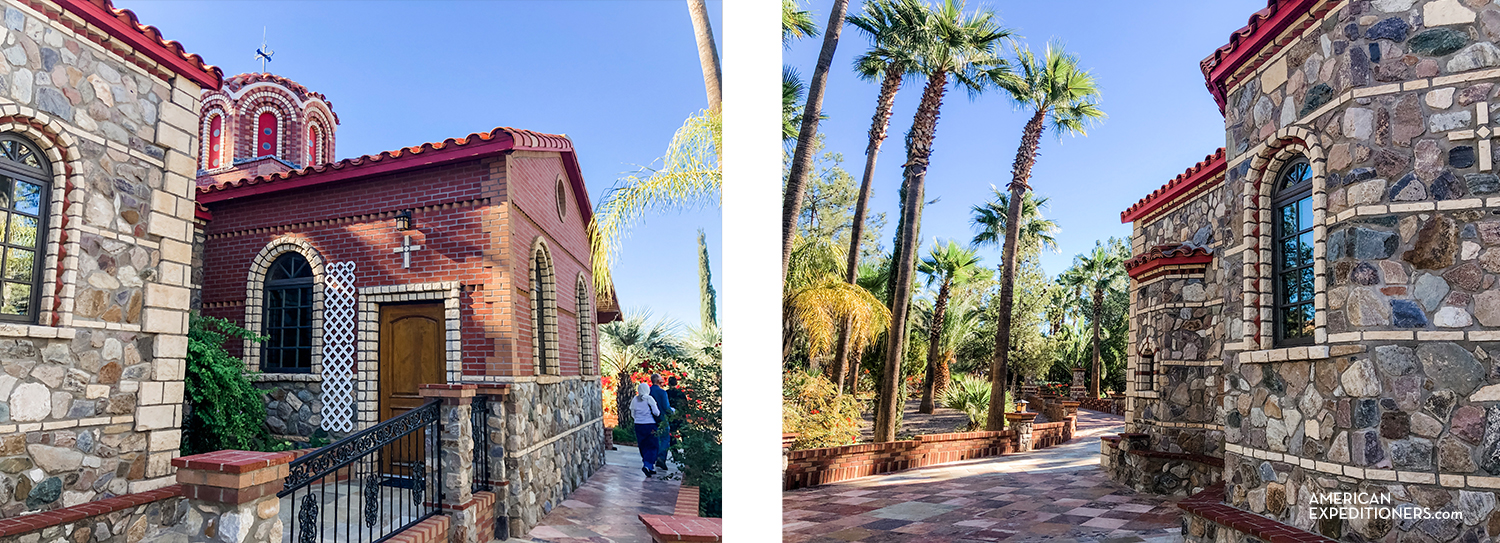 Architecture of Saint Anthonys Greek Orthodox Monastery in Florence, Arizona, AZ - AmericanExpeditioners /st-anthonys-greek-orthodox-monastery/