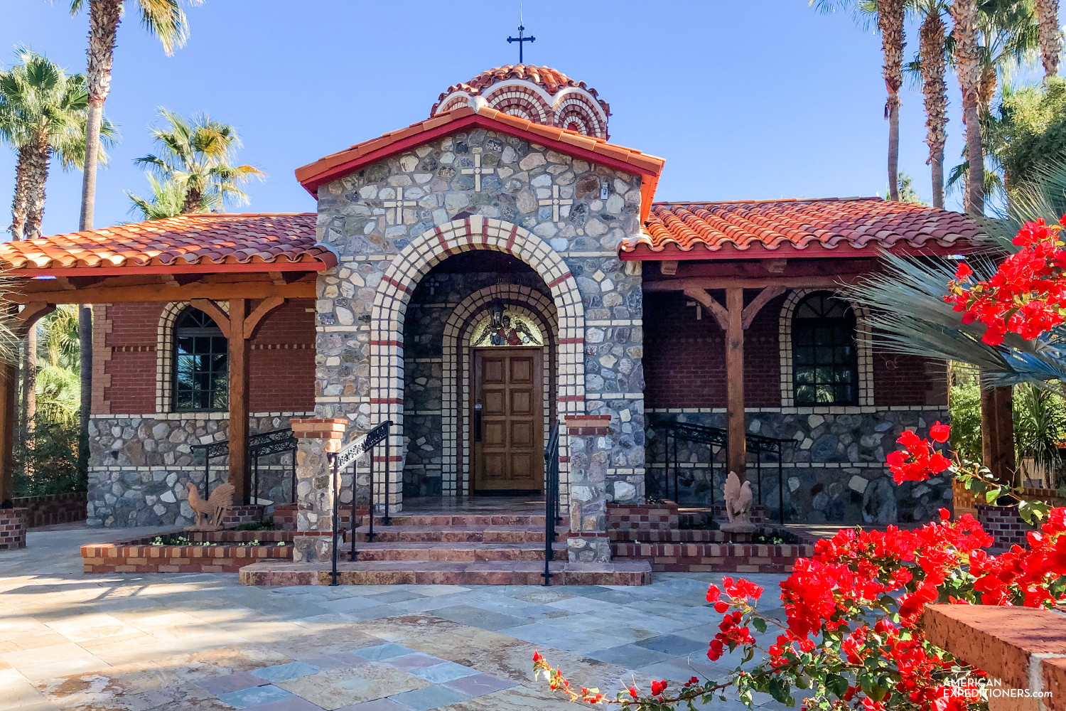 Architecture of Saint Anthonys Greek Orthodox Monastery in Florence, Arizona, AZ - AmericanExpeditioners /st-anthonys-greek-orthodox-monastery/