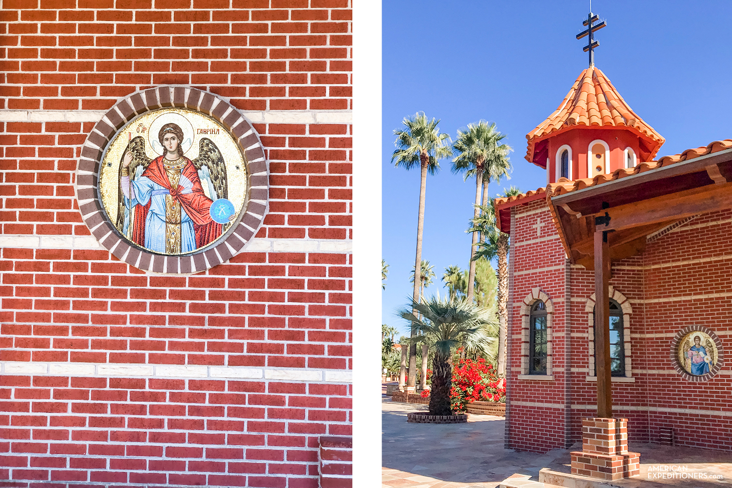 Architecture of Saint Anthonys Greek Orthodox Monastery in Florence, Arizona, AZ - AmericanExpeditioners /st-anthonys-greek-orthodox-monastery/