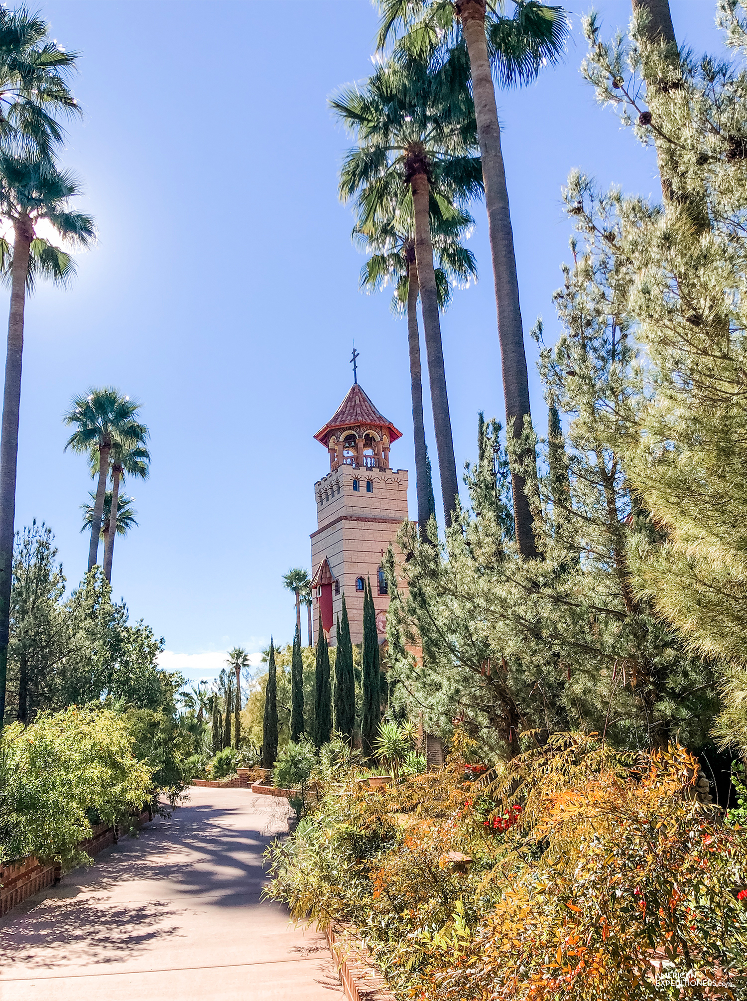Architecture of Saint Anthonys Greek Orthodox Monastery in Florence, Arizona, AZ - AmericanExpeditioners /st-anthonys-greek-orthodox-monastery/